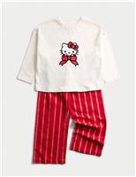 Pure Cotton Hello Kitty Graphic Pyjamas (3-16 Yrs)