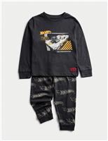 Pure Cotton Hot Wheels Pyjamas (1-8 Yrs)