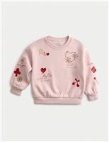 Cotton Rich Sequin Sweatshirt (2-10 Yrs)