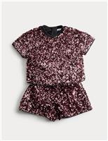 Sequin Top & Bottoms Outfit (2-10 Yrs)