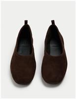 Suede Ballet Pumps