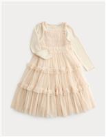 Tiered Maxi Dress & Top Outfit (2-10 Yrs)