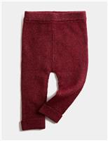 Ribbed Knitted Leggings (0-3 Yrs)