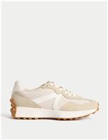 Leather Side Detail Trainers