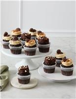 Completely Choctastic Cupcake Selection (Serves 12)