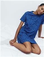 Pure Cotton Printed Nightdress