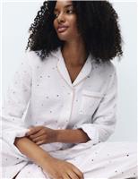 Cool Comfort Muslin Heart Print Pyjama Set