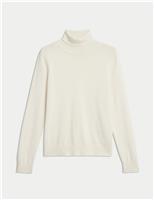 Pure Merino Wool Roll Neck Jumper