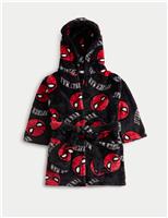 Fleece Spider-Man Dressing Gown (1-8 Yrs)