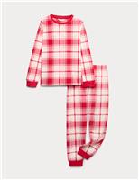 Fleece Checked Pyjamas (0-16 Yrs)