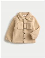 Borg Fleece Lined Shacket (2-8 Yrs)
