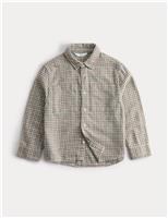 Pure Cotton Checked Shirt (2-8 Yrs)