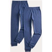 M&S 2 Pack Thermal Lightweight Leggings (2-14 Yrs) Denim