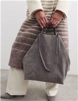 Suede Tote Bag