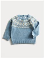 Fair Isle Knitted Jumper (0-3 Yrs)