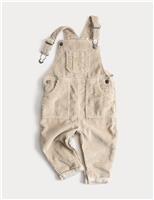 Pure Cotton Cord Dungarees (0-3 Yrs)