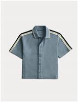 Pure Cotton Taped Shirt (2-8 Yrs)