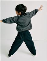 Cotton Blend Jersey Bomber Jacket (2-8 Yrs)