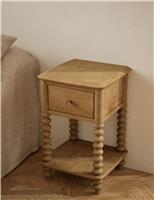 Evelyn Bobbin Bedside Table