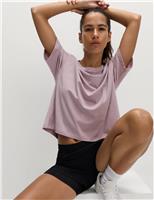 Modal Blend Lightweight Boxy Cropped Top