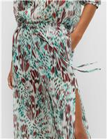 Printed Drawstring Beach Trousers