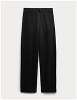 Cotton Rich Brushed Carrot Leg Joggers