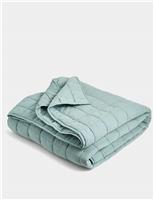 Cotton Rich Quilted Throw