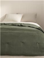 Pure Cotton Gauze Quilted Bedspread