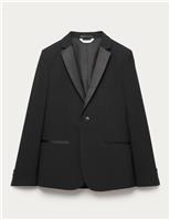 Slim Fit Tuxedo Jacket (6-16 Yrs)