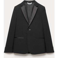 M&S Slim Fit Tuxedo Jacket (6-16 Yrs) Black