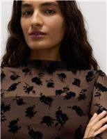 Flock Fitted Mesh Top