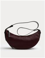 Hair on Sling Shoulder Bag