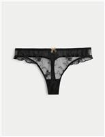Helena Embroidery Thong