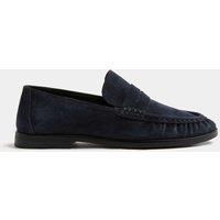 M&S Suede Loafers Navy