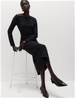 Embellished Bodycon Midi Dress