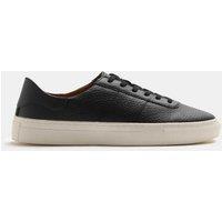 M&S Leather Trainers Black