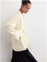 Pure Merino Wool Wrap cardigan