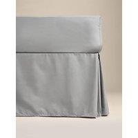 M&S Egyptian Cotton 230 Thread Count Crisp Valance Smoke