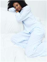 Pure Cotton Striped Pyjama Set