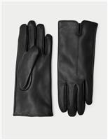 Leather Cashmere Lined Gloves