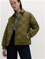 Thermowarmth Quilted Collared Jacket