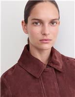 Suede Trucker Jacket