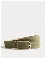 Suede Refined Buckle Belt