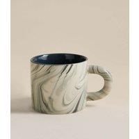M&S Marbled Mug Grey