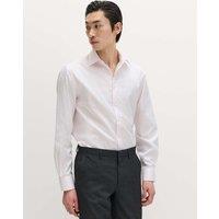 M&S SARTORIAL Regular Fit Luxury Pure Cotton Textured Shirt Pink