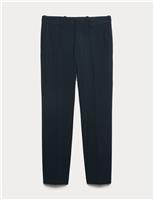 Slim Fit Wool Blend Performance Trousers