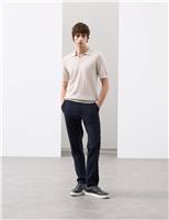 Slim Fit Wool Blend Performance Trousers