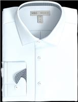 Regular Fit Non Iron Cotton Blend Shirt