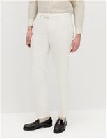 Slim Fit Pinstripe Suit Trousers