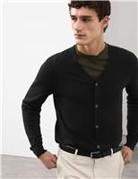 Pure Extra Fine Merino Wool Cardigan